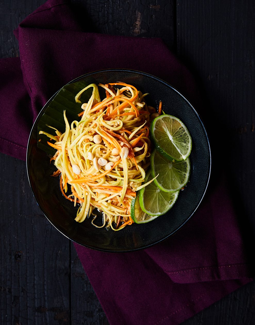 Papaya salad at Ubón